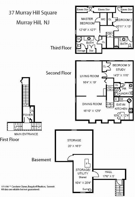 NJ Condo Floor Plan